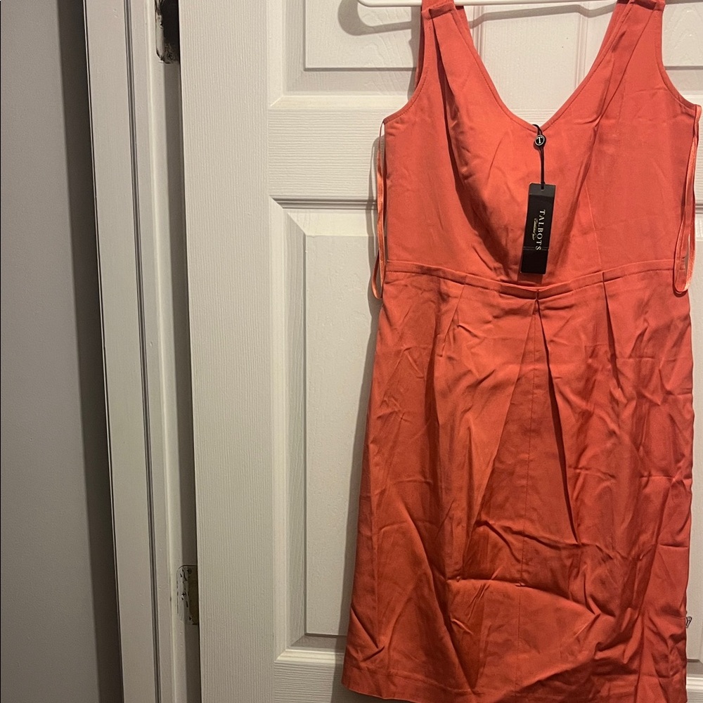 Laundry By Shelli Segal Vibrant Orange Mini Dress